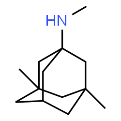 ChemSpider 2D Image | N,3,5-Trimethyl-1-adamantanamine | C13H23N