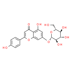 ChemSpider 2D Image | Apigetrin | C21H20O10