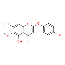 ChemSpider 2D Image | Capillarisin | C16H12O7