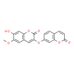 ChemSpider 2D Image | Daphnoretin | C19H12O7