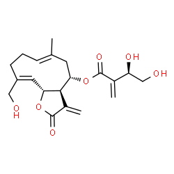 ChemSpider 2D Image | Cnicin | C20H26O7