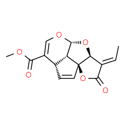 ChemSpider 2D Image | Plumericin | C15H14O6