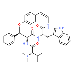 ChemSpider 2D Image | Integerrine | C35H39N5O4