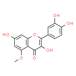ChemSpider 2D Image | Azaleatin | C16H12O7