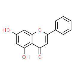 ChemSpider 2D Image | Chrysin | C15H10O4