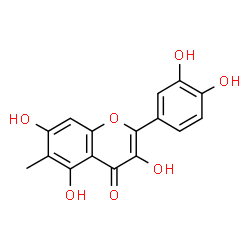 ChemSpider 2D Image | Pinoquercetin | C16H12O7