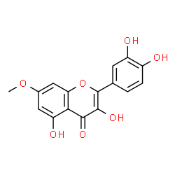 ChemSpider 2D Image | Rhamnetin | C16H12O7