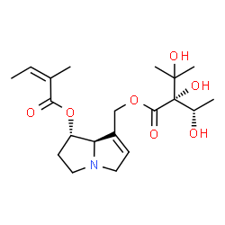 ChemSpider 2D Image | Heliosupine | C20H31NO7