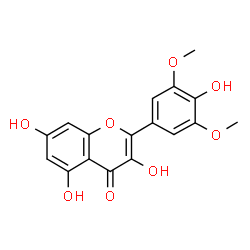 ChemSpider 2D Image | Syringetin | C17H14O8