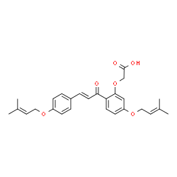 ChemSpider 2D Image | Sofalcone | C27H30O6