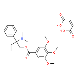 ChemSpider 2D Image | Trimebutine Maleate | C26H33NO9