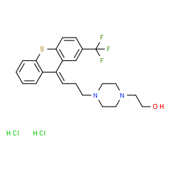 ChemSpider 2D Image | Flupentixol dihydrochloride (JAN) | C23H27Cl2F3N2OS