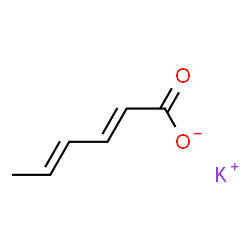 ChemSpider 2D Image | Potassium sorbate | C6H7KO2