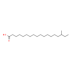 ChemSpider 2D Image | METHYL STEARIC ACID | C19H38O2