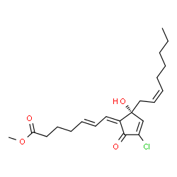 ChemSpider 2D Image | chlorovulone III | C21H29ClO4
