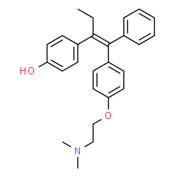 ChemSpider 2D Image | Hydroxytamoxifen | C26H29NO2
