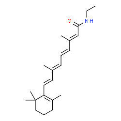 ChemSpider 2D Image | N-Ethylretinamide | C22H33NO