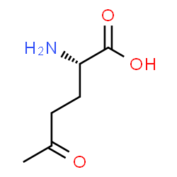 ChemSpider 2D Image | 5-Oxo-L-norleucine | C6H11NO3