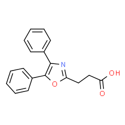 ChemSpider 2D Image | Oxaprozin | C18H15NO3