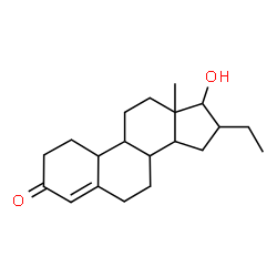 ChemSpider 2D Image | 16-Ethyl-17-hydroxyestr-4-en-3-one | C20H30O2