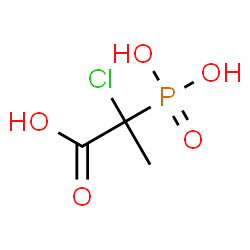 ChemSpider 2D Image | 2-Chloro-2-phosphonopropanoic acid | C3H6ClO5P