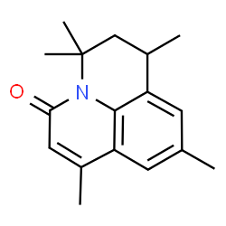 ChemSpider 2D Image | 1,3,3,7,9-Pentamethyl-2,3-dihydro-1H,5H-pyrido[3,2,1-ij]quinolin-5-one | C17H21NO