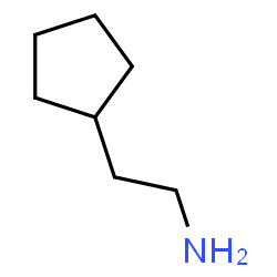ChemSpider 2D Image | 2-Cyclopentylethanamine | C7H15N