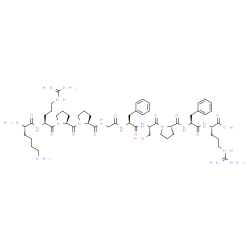 ChemSpider 2D Image | Lys-Bradykinin | C56H85N17O12