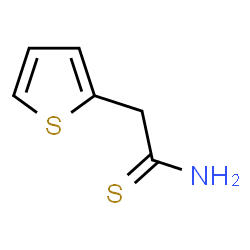 ChemSpider 2D Image | 2-(2-Thienyl)ethanethioamide | C6H7NS2