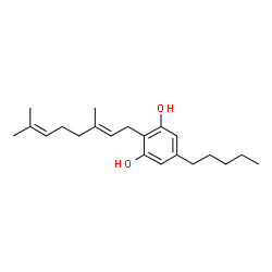 ChemSpider 2D Image | Cannabigerol | C21H32O2