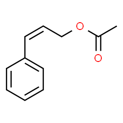 ChemSpider 2D Image | (Z)-Cinnamyl acetate | C11H12O2