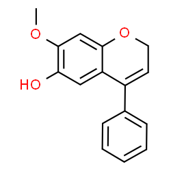 ChemSpider 2D Image | Dalbergichromene | C16H14O3