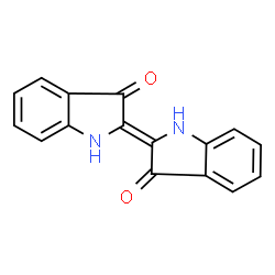 ChemSpider 2D Image | Indigo dye | C16H10N2O2