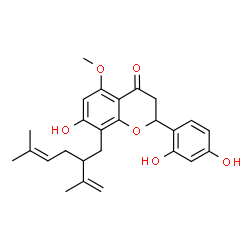 ChemSpider 2D Image | Kurarinone | C26H30O6