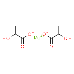 ChemSpider 2D Image | Magnesium lactate | C6H10MgO6