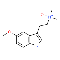ChemSpider 2D Image | [2-(5-Methoxy-1H-indol-3-yl)ethyl]dimethylamine oxide | C13H18N2O2