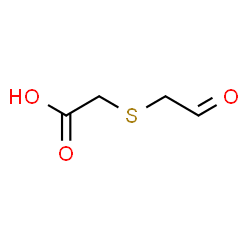 ChemSpider 2D Image | [(2-Oxoethyl)sulfanyl]acetic acid | C4H6O3S