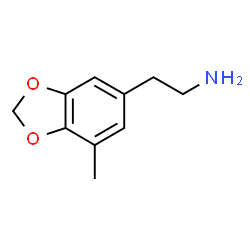 ChemSpider 2D Image | 2-(7-Methyl-1,3-benzodioxol-5-yl)ethanamine | C10H13NO2