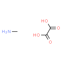 ChemSpider 2D Image | Methanamine ethanedioate (1:1) | C3H7NO4