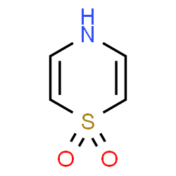 ChemSpider 2D Image | 4H-1,4-Thiazine 1,1-dioxide | C4H5NO2S