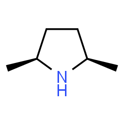 ChemSpider 2D Image | cis-2,5-dimethylpyrrolidine | C6H13N