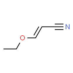 ChemSpider 2D Image | (2E)-3-Ethoxyacrylonitrile | C5H7NO