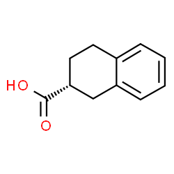 ChemSpider 2D Image | (2R)-1,2,3,4-Tetrahydro-2-naphthalenecarboxylic acid | C11H12O2
