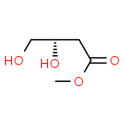ChemSpider 2D Image | methyl (3S)-3,4-dihydroxybutanoate | C5H10O4