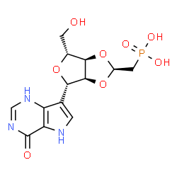 ChemSpider 2D Image | 9-DEAZAINOSINE-2',3'-O-ETHYLIDENEPHOSPHONATE | C13H16N3O8P