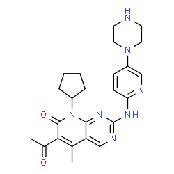 ChemSpider 2D Image | Palbociclib | C24H29N7O2