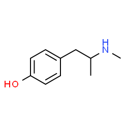 ChemSpider 2D Image | pholedrine | C10H15NO