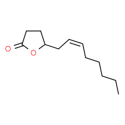 ChemSpider 2D Image | cis-6-Dodecen-4-olide | C12H20O2