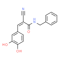 ChemSpider 2D Image | AG-490 | C17H14N2O3