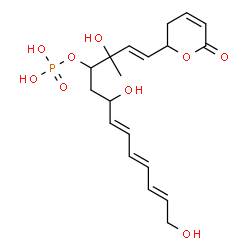 ChemSpider 2D Image | Fostriecin | C19H27O9P